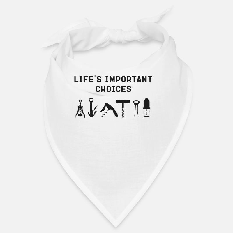 Sommelier Wine Drinking Tasting Bandana