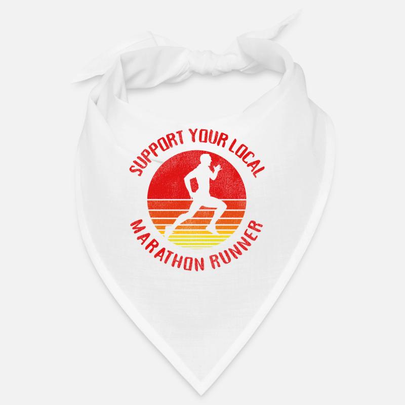 Running Runner Half Marathon Retro Bandana