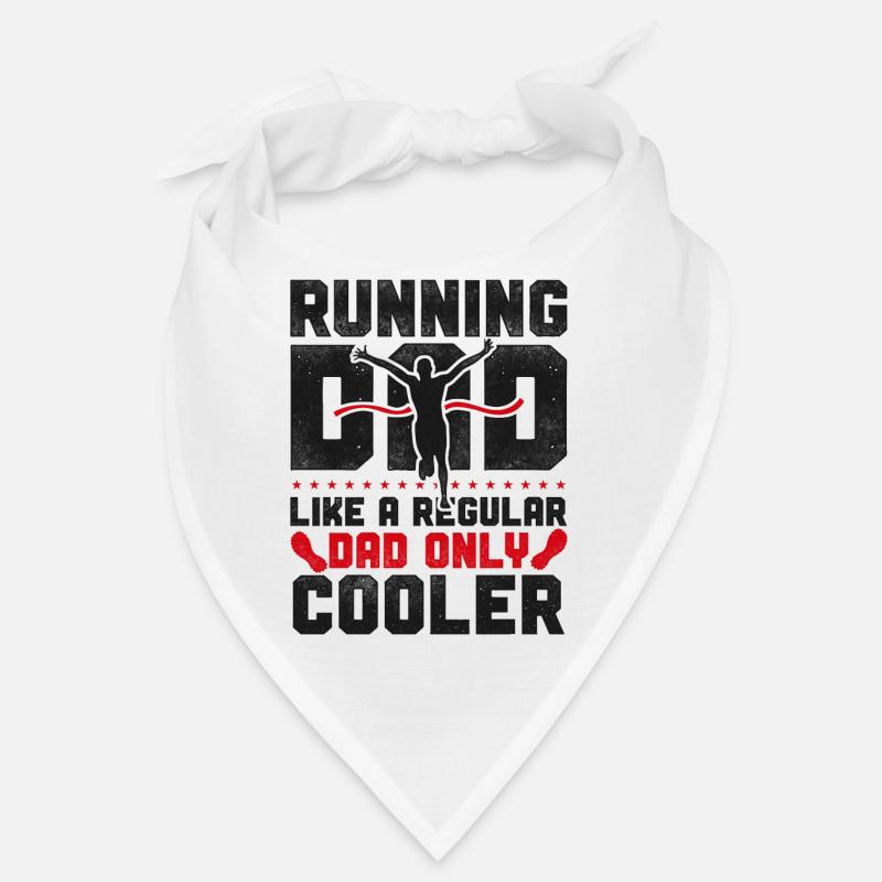 Coureur de course Semi-marathon Papa Bandana
