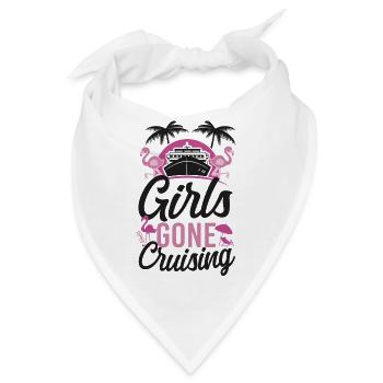 Cruise Ship Vacation Friends - Bandana - Weiß - Vorne