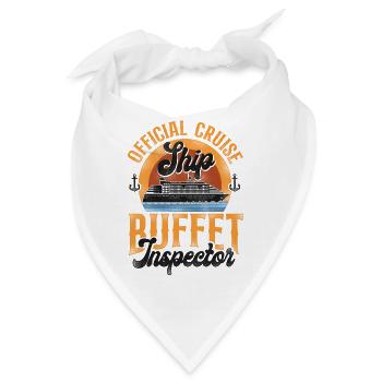 Cruise Ship Vacation Vintage - Bandana - Weiß - Vorne
