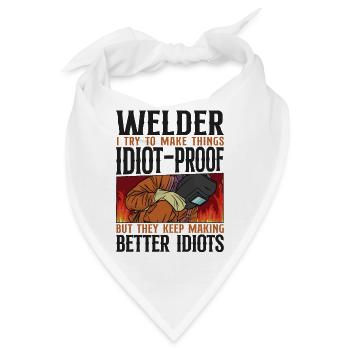 Welder Welding Vintage Welder I - Bandana - Weiß - Vorne