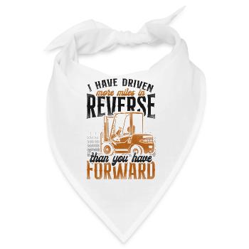 Certified Forklift Truck Operator - Bandana - Weiß - Vorne