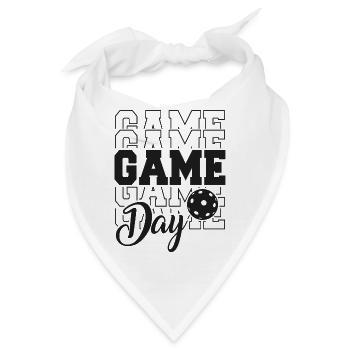 Pickleball Game Day - Bandana - Weiß - Vorne