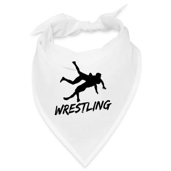 Grappling Martial Arts Wrestling - Bandana - Weiß - Vorne