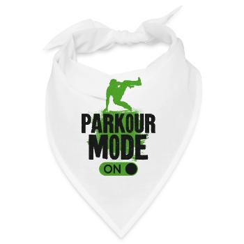 Parkour Free Running Traceur - Bandana - Weiß - Vorne