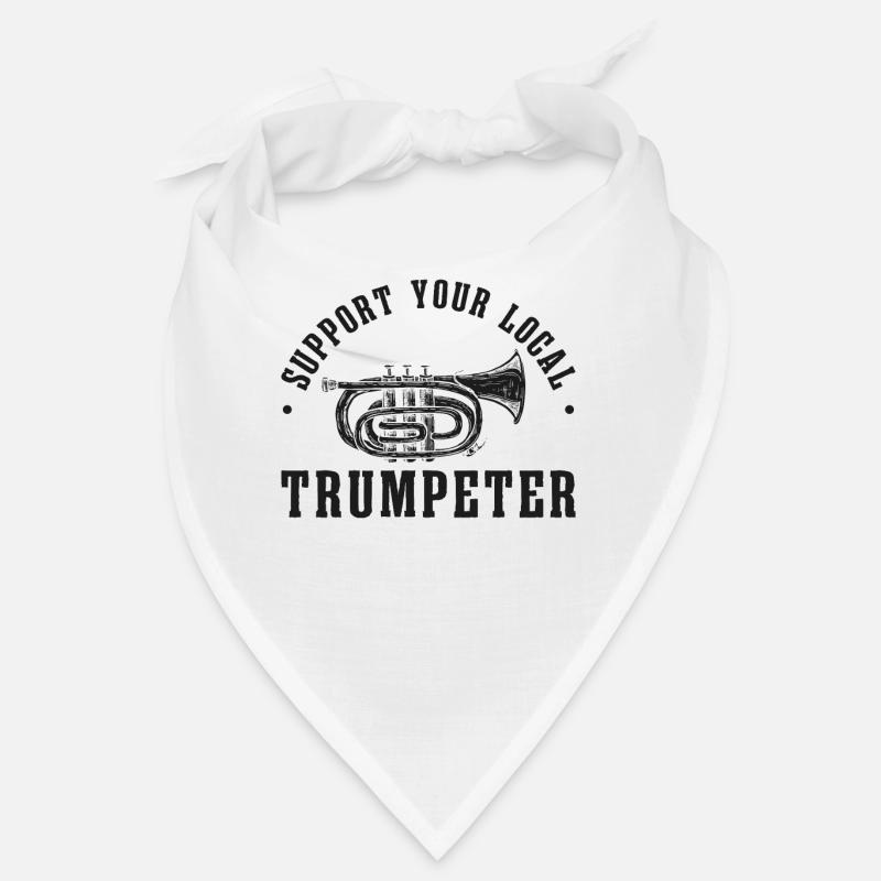 Support De trompettiste Vintage Bandana