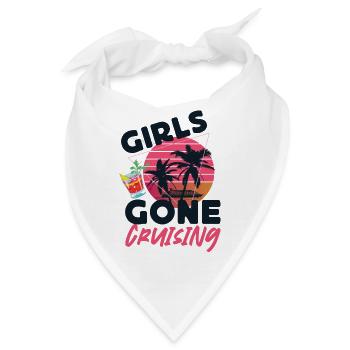 Cruise Ship Vacation Friends - Bandana - Weiß - Vorne