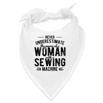 Nähen Und Schneidern Für Näher - Bandana - Weiß - Vorne