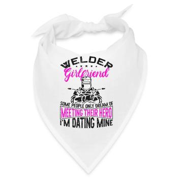 Welder Welding Vintage Welder - Bandana - Weiß - Vorne