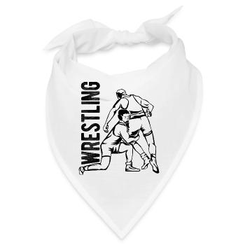 Grappling Martial Arts Wrestling - Bandana - Weiß - Vorne