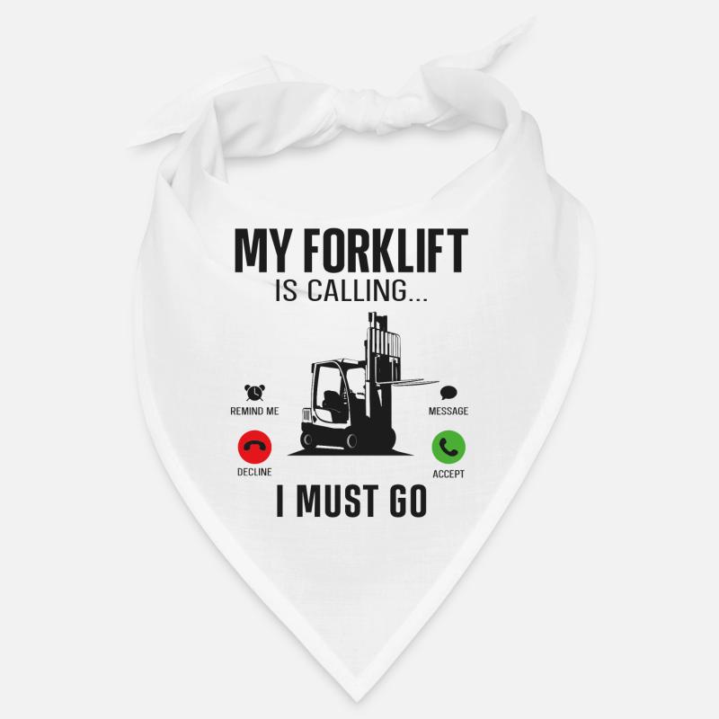 Certified Forklift Truck Operator Bandana