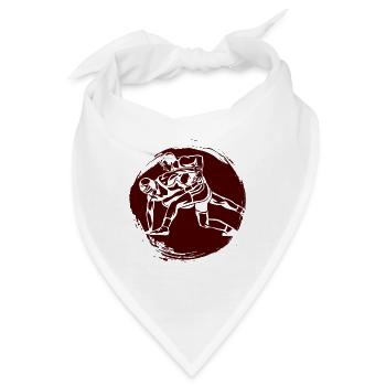 Grappling Martial Arts Wrestling - Bandana - Weiß - Vorne