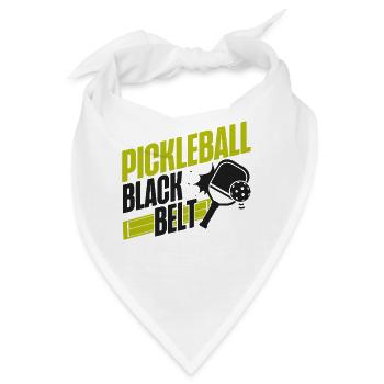 Pickleball Pickleball Black Belt - Bandana - Weiß - Vorne