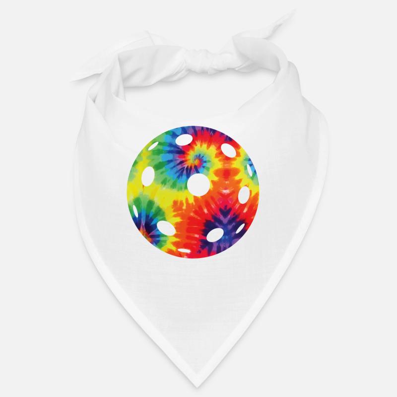 Pickleball Tie Dye Retro 80s 90s Bandana