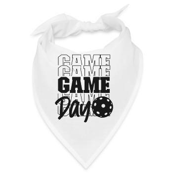 Pickleball Game Day - Bandana - Weiß - Vorne