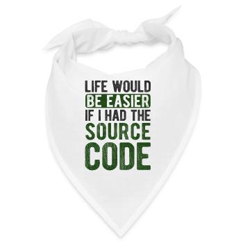 Software Ingenieur Informatiker Programmierer - Bandana - Weiß - Vorne