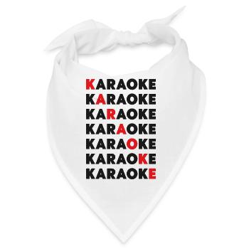 Karaoke Singer Karaoke - Bandana - Weiß - Vorne