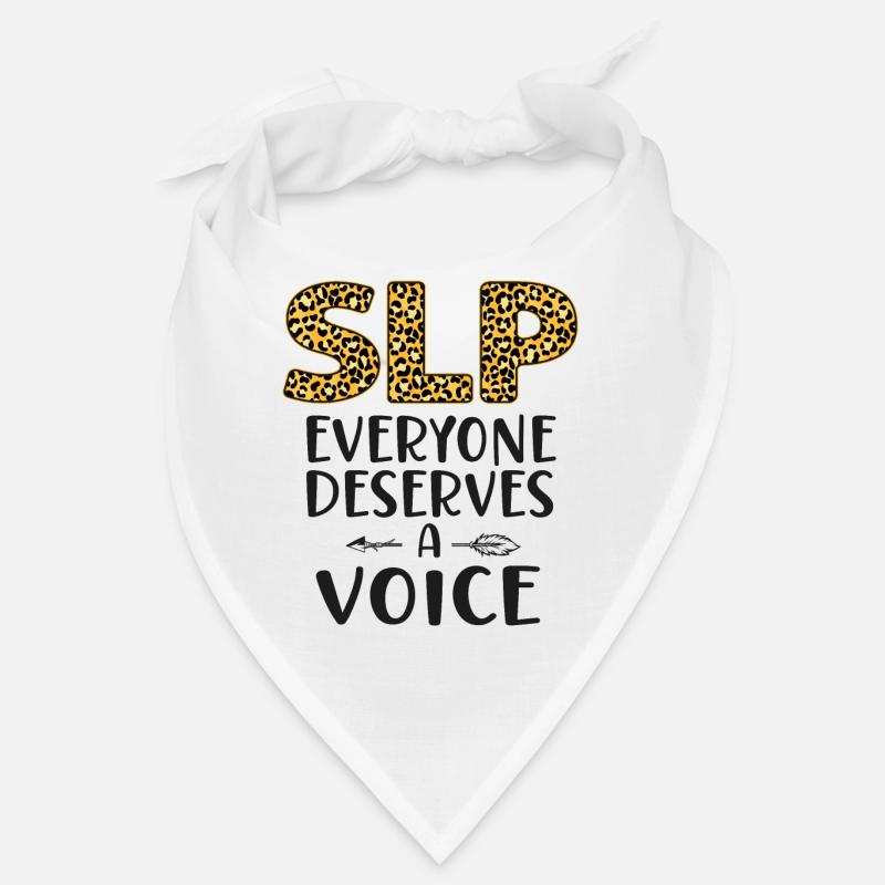 Speech Therapist Therapy Assistant Bandana