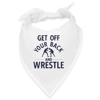 Grappling Martial Arts Wrestling - Bandana - Weiß - Vorne