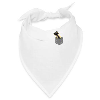 Drag Racing Race Car Race Track - Bandana - Weiß - Vorne