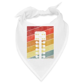 Drag Racing Race Car Retro Vintage - Bandana - Weiß - Vorne