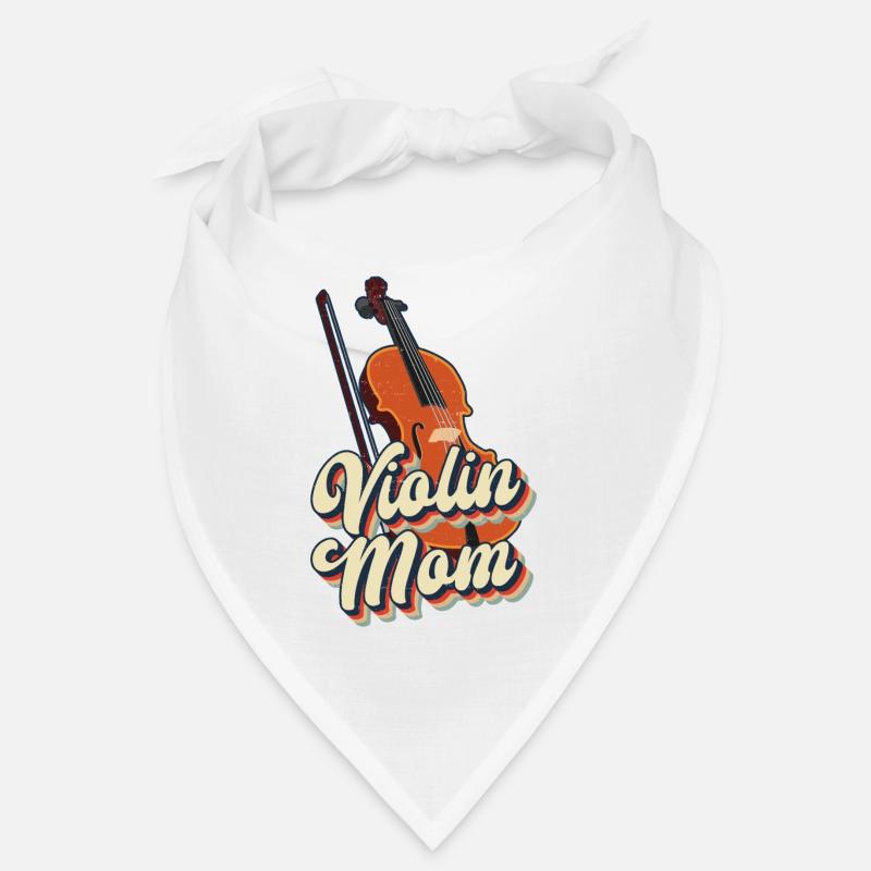 Violon Violoniste Maman Rétro Vintage Bandana