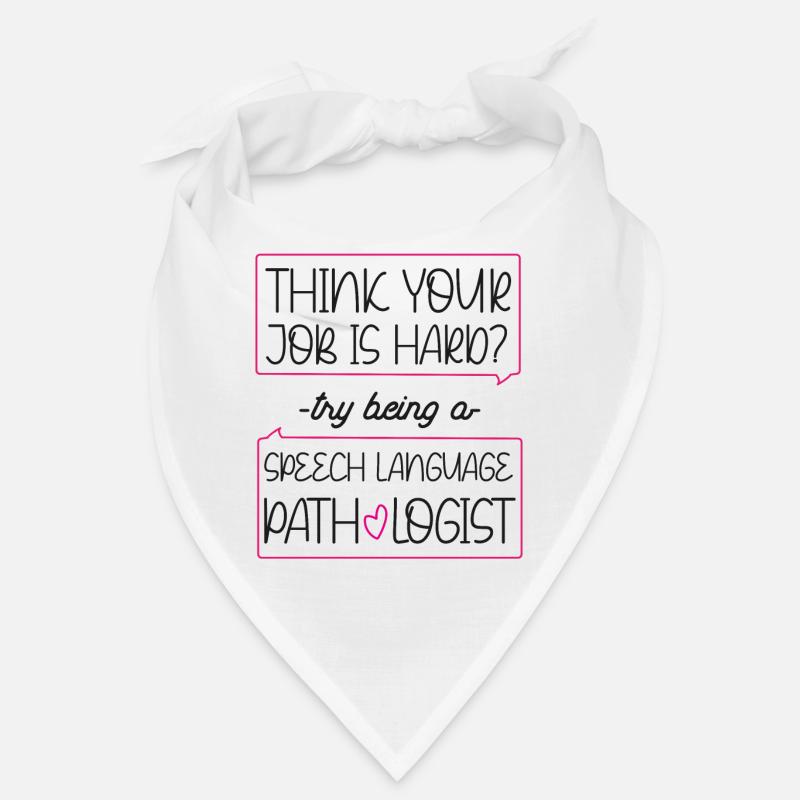 Speech Therapist Therapy Assistant Bandana