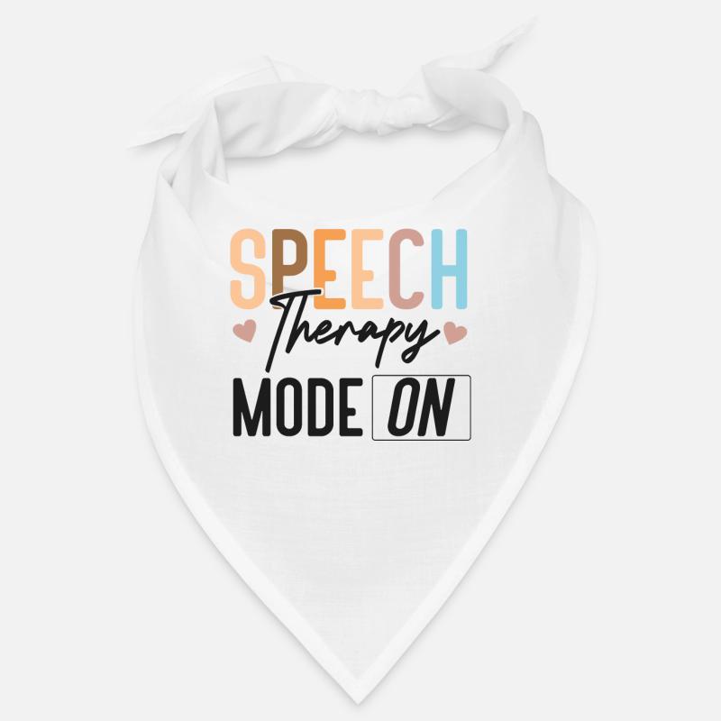 Speech Therapist Therapy Assistant Bandana