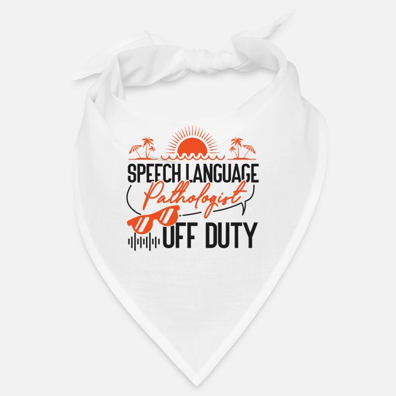 Speech Therapist Therapy Assistant Bandana