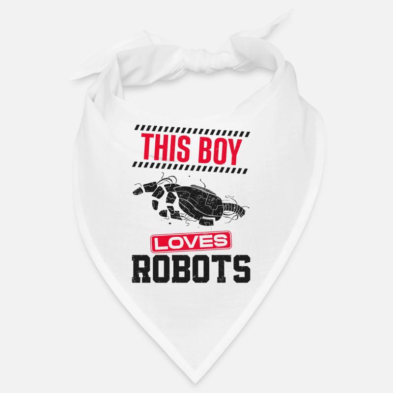 Robot Robotics Engineer Boy This Bandana