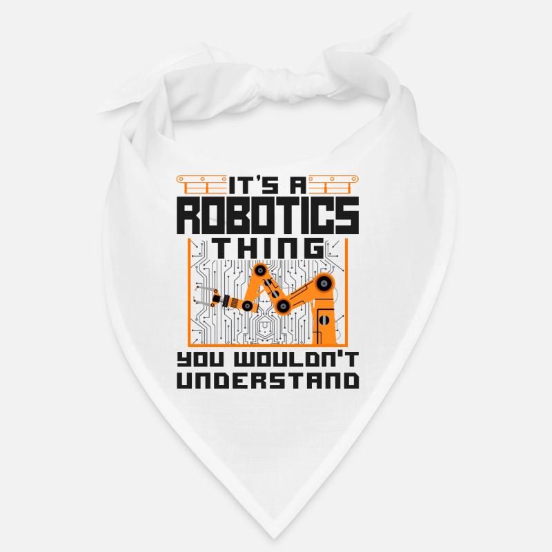Robot Robotics Engineer Vintage Bandana