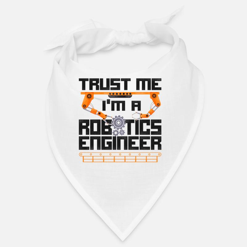 Robot Robotics Engineer Vintage Bandana