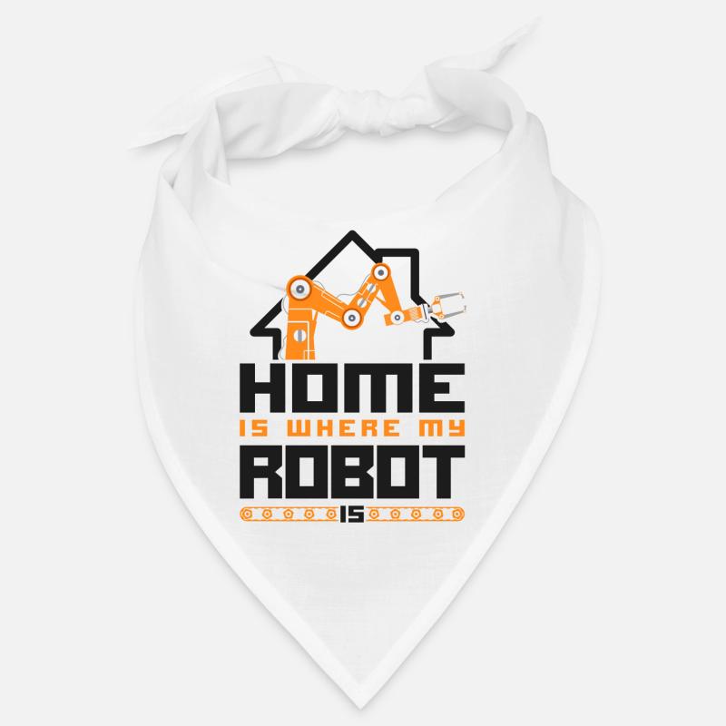 Robot Robotics Engineer Vintage Bandana