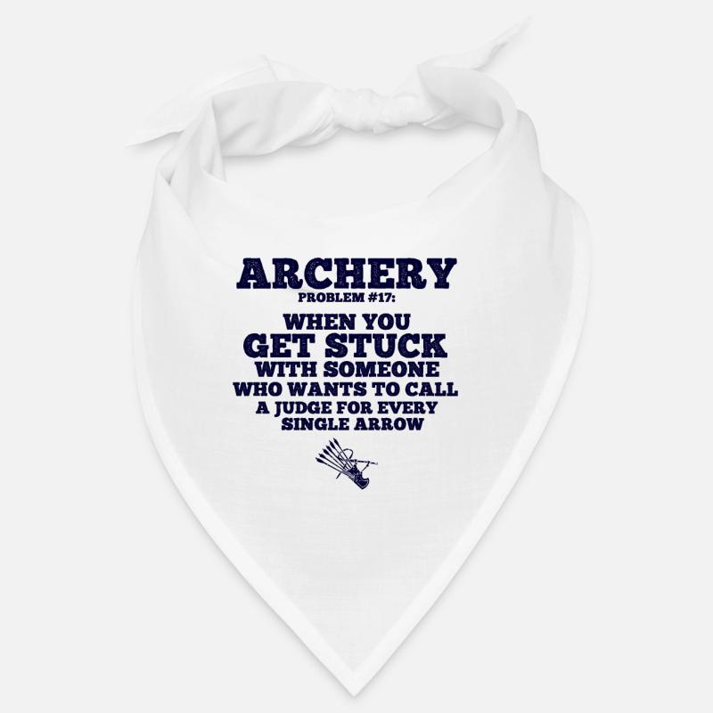 Bogenschießen Archery - Bandana - Weiß