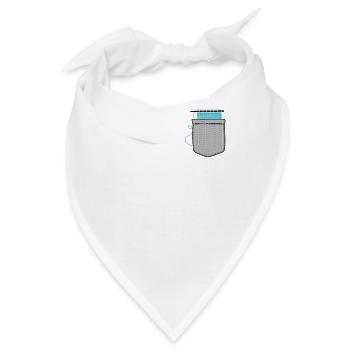 Knitting Knitter Pocket Knitting - Bandana - Weiß - Vorne