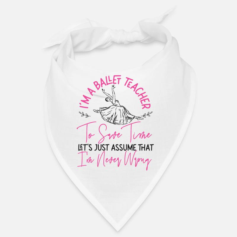 Ballet Danseuse Danse Ballerine Bandana