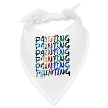 Maler Zeichner für Künstler - Bandana - Weiß - Vorne