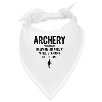 Bogenschießen Archery - Bandana - Weiß - Vorne