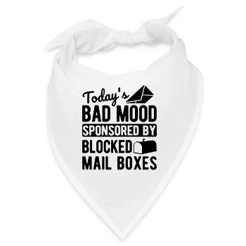 Briefträger Und Paket-Zusteller Für Postboten - Bandana - Weiß - Vorne