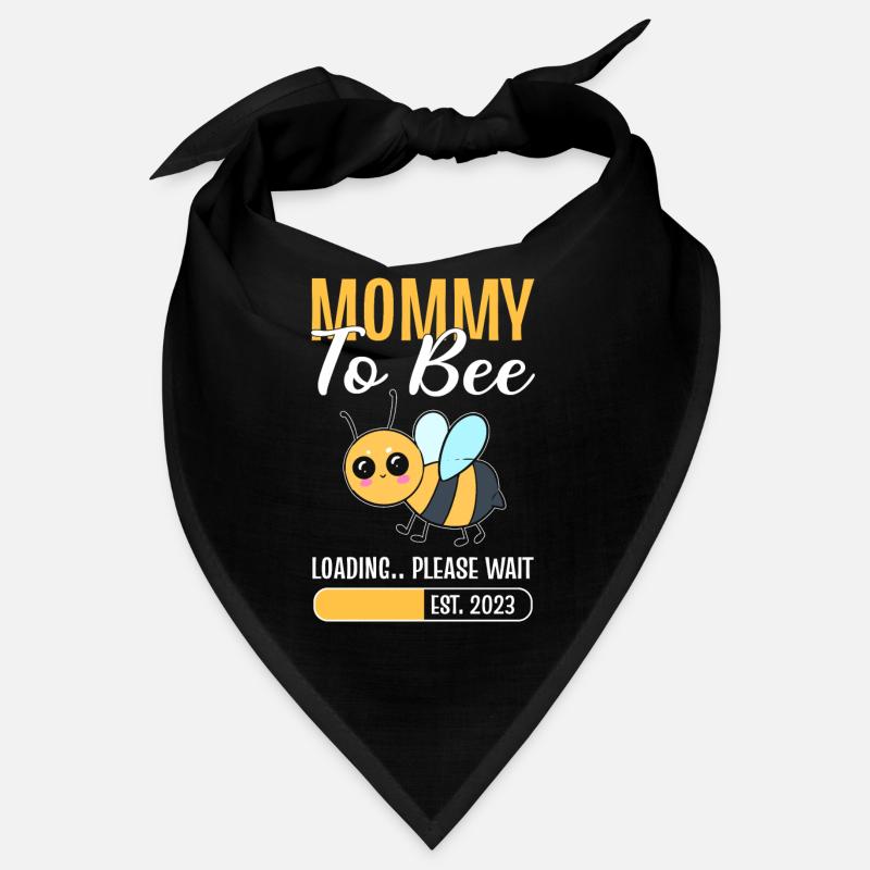 Mommy To Bee Loading Please Wait Beekeeper Bandana