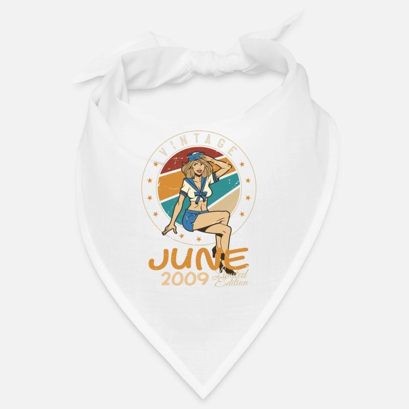 Vintage 2009 - Born In June 2009 Bandana