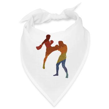 Kickboxing - Bandana - Weiß - Vorne