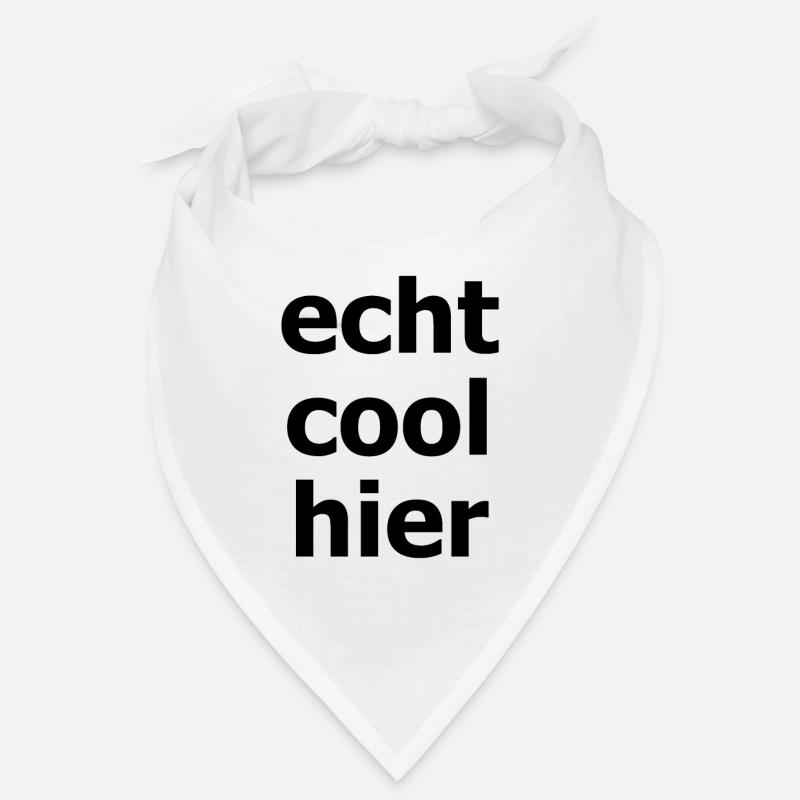echt cool hier 1 schwarz Bandana