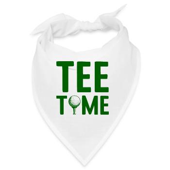 Golfplatz zum Golfen Golf - Bandana - Weiß - Vorne