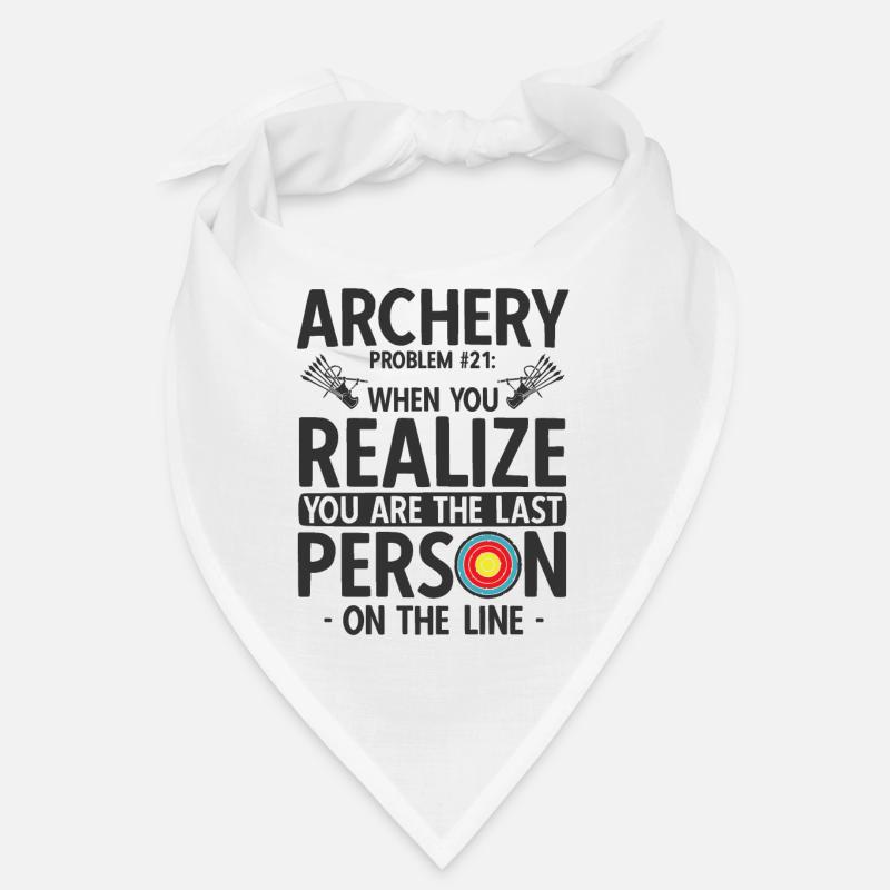 Bogenschießen Archery - Bandana - Weiß