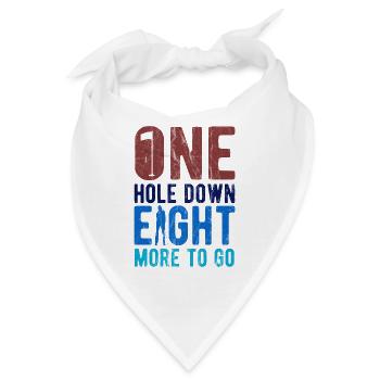 Golfplatz zum Golfen Golf - Bandana - Weiß - Vorne