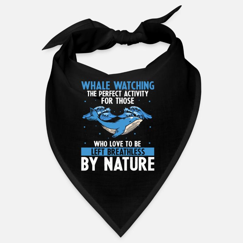 Wal-Design für Wale und Blauwale oder Belugawale Bandana