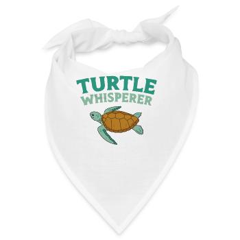 Sea Turtle Tortoise Turtle - Bandana - Weiß - Vorne
