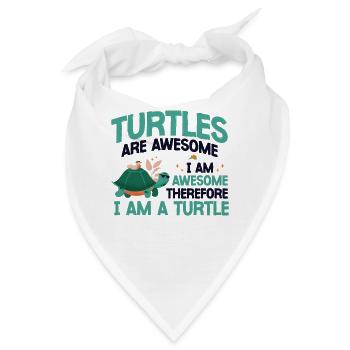 Sea Turtle Tortoise Turtles Are - Bandana - Weiß - Vorne